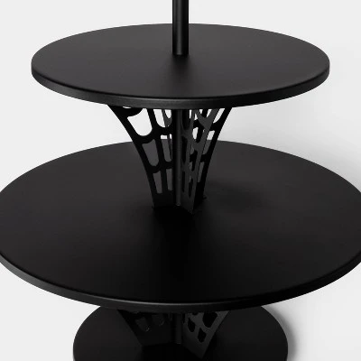16" Web Metal Halloween Two-Tier Stand Tray - Hyde & EEK! Boutique™ 4 16" Web Metal Halloween Two-Tier Stand Tray - Hyde & EEK! Boutique™ - Image 2