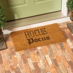 Evergreen 16 X 28 Halloween Greeting Coir Mat, Hocus Pocus For Indoor And Outdoor Decor -Home Decor Store GUEST 049d9d91 2aa4 4a50 932b 151f2955db14