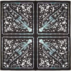 Spooky Central 50-Pack Halloween Black Skeleton Coffin Disposable Cocktail Lunch Paper Napkins Party Supplies -Home Decor Store GUEST 04ca22fc 50fd 4b9b 904c 462f0d9732fe