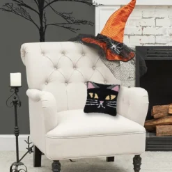 C&F Home 8" X 8" Spooky Cat Face Hooked Petite Halloween Throw Pillow 10 C&F Home 8" X 8" Spooky Cat Face Hooked Petite Halloween Throw Pillow -Home Decor Store GUEST 0c7d8388 1546 4bb0 8324 70ed0692b066