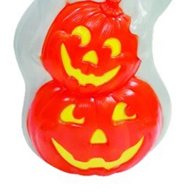 Union Products 56480 60-Watt Light Up Ghost & Pumpkin Halloween Outdoor Garden Statue Decoration Made From Blow-Molded Plastic, White/Orange (2 Pack) 5 Union Products 56480 60-Watt Light Up Ghost & Pumpkin Halloween Outdoor Garden Statue Decoration Made From Blow-Molded Plastic, White/Orange (2 Pack) - Image 3