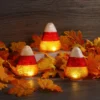 Mr. Halloween Mercury Glass LED Candy Corn Lights - 5"- Set Of 3 -Home Decor Store GUEST 0e482786 3c5a 47f6 a5df cbf733c9a13c