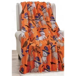 Super Spooky And Comfy Microplush Halloween Throws (50" X 60") -Home Decor Store GUEST 109d1ff4 e28f 4b34 8400 7d611c8b9edd