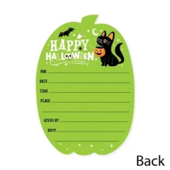 Big Dot Of Happiness Jack-O'-Lantern Halloween - Shaped Fill-In Invitations - Kids Halloween Party Invitation Cards With Envelopes - Set Of 12 -Home Decor Store GUEST 143ae13f 0cf6 4039 b158 a4709ee5382e