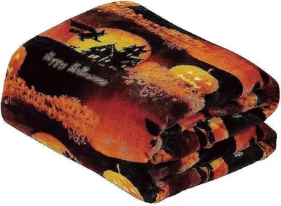 Kate Aurora Ultra Soft & Cozy Oversized Halloween Flying Witches Plush Throw Blanket Cover - 50 In. W X 60 In. L 4 Kate Aurora Ultra Soft & Cozy Oversized Halloween Flying Witches Plush Throw Blanket Cover - 50 In. W X 60 In. L - Image 2
