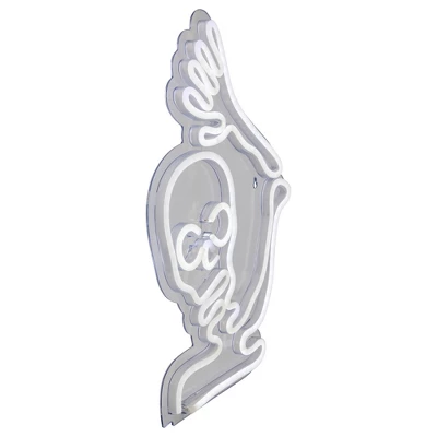 Northlight 15" White LED Lighted Neon Style Skeleton Halloween Window Silhouette 5 Northlight 15" White LED Lighted Neon Style Skeleton Halloween Window Silhouette - Image 3