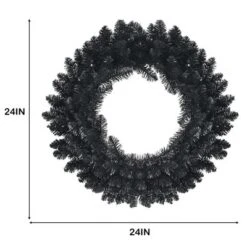 Costway 24inch Pre-lit Christmas Halloween Wreath Black W/ 35 Purple LED Lights 13 Costway 24inch Pre-lit Christmas Halloween Wreath Black W/ 35 Purple LED Lights -Home Decor Store GUEST 1cb7f36e 2efe 4d65 8dc7 8733435eaddf