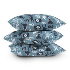16"x16" Julia Madoka Halloween Night Fever Square Throw Pillow Blue - Deny Designs 7 16"x16" Julia Madoka Halloween Night Fever Square Throw Pillow Blue - Deny Designs -Home Decor Store GUEST 1cbe80b2 c8da 4f82 9d2b d00a1f01b8b8