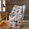 Kate Aurora Halloween Boo! Jack O Lanterns & Spooky Cats Oversized Accent Throw Blanket - 50 In. W X 70 In. L -Home Decor Store GUEST 1ce53132 22de 4935 9c72 3e69a4ef2855