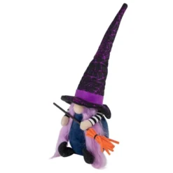 Northlight 14" Black And Purple Witch Gnome With Broom Indoor Halloween Figure 8 Northlight 14" Black And Purple Witch Gnome With Broom Indoor Halloween Figure -Home Decor Store GUEST 22f9253a a26b 4306 8dc4 87d0eb832740