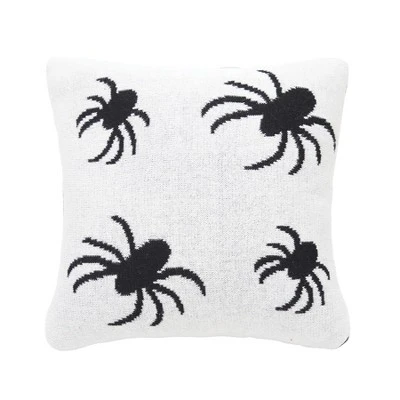 C&F Home 12" X 12" Spider Halloween Knitted Pillow 3 C&F Home 12" X 12" Spider Halloween Knitted Pillow