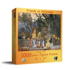 Sunsout Friends On Halloween 1000 Pc Halloween Jigsaw Puzzle 51224