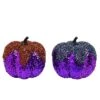 Transpac Foam 8 In. Multicolored Halloween Glitter Pumpkin Set Of 2 2 Transpac Foam 8 In. Multicolored Halloween Glitter Pumpkin Set Of 2 -Home Decor Store GUEST 3687b283 3608 49f8 957e 2d262921e3b0