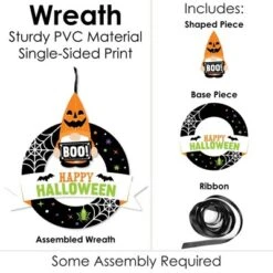 Big Dot Of Happiness Halloween Gnomes - Outdoor Spooky Fall Party Decor - Front Door Wreath 11 Big Dot Of Happiness Halloween Gnomes - Outdoor Spooky Fall Party Decor - Front Door Wreath -Home Decor Store GUEST 39828ec2 f55d 4df0 be21 bbe7035eaaea