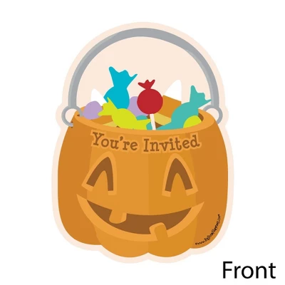 Big Dot Of Happiness Trick Or Treat - Shaped Fill-in Invitations - Halloween Party Invitation Cards With Envelopes - Set Of 12 3 Big Dot Of Happiness Trick Or Treat - Shaped Fill-in Invitations - Halloween Party Invitation Cards With Envelopes - Set Of 12