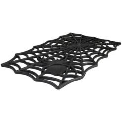 Northlight Black Spider Web Rectangular Halloween Doormat 18" X 30" -Home Decor Store GUEST 3eaddd21 9c60 409a ad24 0bbb0ddcd0ab