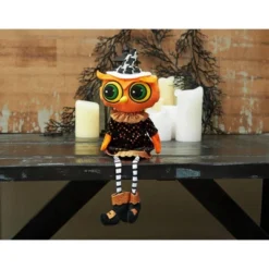 Gallerie II Owl Halloween Dangle Leg Shelf Sitter Figure Decor -Home Decor Store GUEST 433572ba 98d3 4357 89a3 e82562619fe2