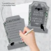 Big Dot Of Happiness Creepy Cemetery - Shaped Fill-In Invitations - Spooky Halloween Tombstone Party Invitation Cards With Envelopes - Set Of 12 -Home Decor Store GUEST 4aa427f7 69da 48db ad03 2c20df2bc7c1