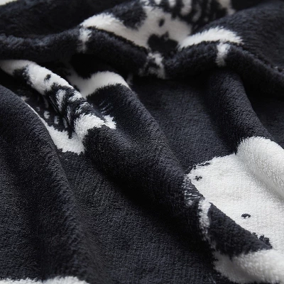 Kate Aurora Oversized Halloween Spooky Skeleton Skulls Plush Fleece Throw Accent Blanket - 50 In. W X 70 In. L 5 Kate Aurora Oversized Halloween Spooky Skeleton Skulls Plush Fleece Throw Accent Blanket - 50 In. W X 70 In. L - Image 3