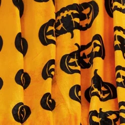 50"x70" Oversized Jack Family Halloween Plush Throw Blanket Orange - VCNY Home -Home Decor Store GUEST 53467a82 2444 4562 837b e1341d58c710