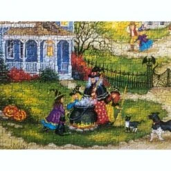 MasterPieces 1000 Piece Halloween Jigsaw Puzzle - Three Little Witches -Home Decor Store GUEST 53496e90 fd6e 4ade 8bb3 bc53089d3349