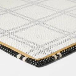 1'6"x2'6" Indoor/Outdoor Plaid Scatter Halloween Doormat Black/White - Hyde & EEK! Boutique™ 7 1'6"x2'6" Indoor/Outdoor Plaid Scatter Halloween Doormat Black/White - Hyde & EEK! Boutique™ -Home Decor Store GUEST 61fba789 c646 4b6a 8307 45e32a6f8042