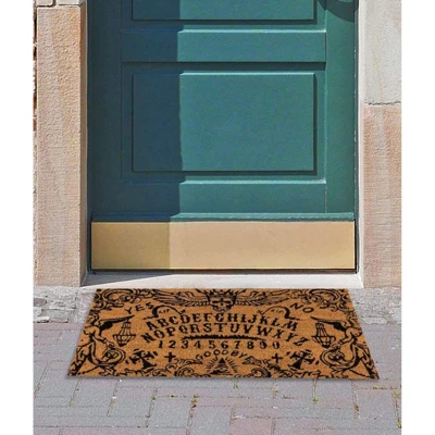 Juvale Halloween Ouija Board Coir Door Mat Welcome Doormat Indoor Outdoor Nonslip Front Rugs 30 X 17 4 Juvale Halloween Ouija Board Coir Door Mat Welcome Doormat Indoor Outdoor Nonslip Front Rugs 30 X 17 - Image 2