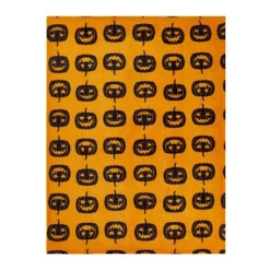50"x70" Oversized Jack Family Halloween Plush Throw Blanket Orange - VCNY Home -Home Decor Store GUEST 6a5cfdcd eba7 4dce 8b0e f9adc6efbd91
