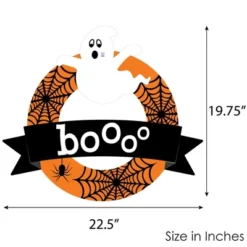 Big Dot Of Happiness Spooky Ghost - Outdoor Halloween Party Decor - Front Door Wreath -Home Decor Store GUEST 710a9669 6a25 4121 9af9 8db7eeab5266