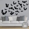 Big Dot Of Happiness Black Bats - Peel And Stick Halloween Vinyl Wall Art Stickers - Wall Decals - Set Of 20 -Home Decor Store GUEST 75355aad 7a33 42b0 8557 112fcd48d38a