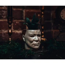 Silver Buffalo Halloween Michael Myers 3-Inch Ceramic Mini Planter With Artificial Succulent -Home Decor Store GUEST 79697d23 3342 4c0a bb9c 2e8ef8cb49f6