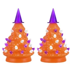 Mr. Halloween Nostalgic Ceramic LED Halloween Tree 5.4" - Set Of 2 -Home Decor Store GUEST 84e51a1d f67c 4b9a a829 28c7fdda0e37