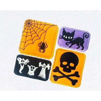 2pc Spooky Halloween Hand Towel Set White - Linum Home Textiles 3 2pc Spooky Halloween Hand Towel Set White - Linum Home Textiles