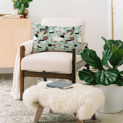 Petfriendly Pitbull Halloween Costumes Oblong Throw Pillow - Society6 3 Petfriendly Pitbull Halloween Costumes Oblong Throw Pillow - Society6