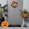 Pumpkins And Black Grass Halloween Wreath - Hyde & EEK! Boutique™