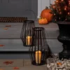 18" Light Up Metal Slat Black Halloween Decorative Lantern - Hyde & EEK! Boutique™ -Home Decor Store GUEST 9c54ea36 a277 44df 9e74 fed88416aadb