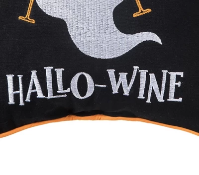 C&F Home 10" X 10" Happy Hallo-Wine Halloween Pillow 4 C&F Home 10" X 10" Happy Hallo-Wine Halloween Pillow - Image 2