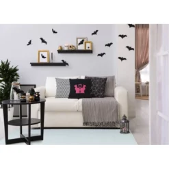 16"x16" Halloween Cats Square Throw Pillow - E By Design -Home Decor Store GUEST ad20b525 1930 49dc 90e2 bba61ab9e85e