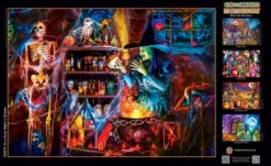 MasterPieces 500 Piece Glow In The Dark Halloween Puzzle - A Dark Brew -Home Decor Store GUEST ae9e62b4 cd0c 4293 a0cd b50ca51996c3