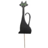 Halloween Tall Black Cat - One Yard Stake 36 Inches - Free Standing Or Stake - F22017 - Metal - Black -Home Decor Store GUEST b26b5565 89c8 4003 bd76 0493ccc28eca