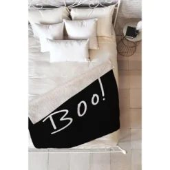 Lisa Argyropoulos Halloween Boo Throw Blanket - Deny Designs -Home Decor Store GUEST b516cadf 62cf 4437 b2cf f010ee2b316d