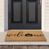 Northlight Natural Coir Pumpkin "Welcome" Halloween Doormat 18" X 30" -Home Decor Store GUEST b562431f 9800 4359 a121 8ea387dd9f15