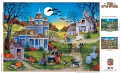 MasterPieces 1000 Piece Halloween Jigsaw Puzzle - Three Little Witches -Home Decor Store GUEST baa1330c 601b 4b8b 85c1 bed7d9681eae