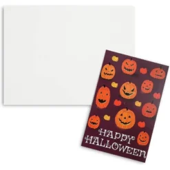 Pipilo Press 36-Pack Halloween Pumpkin Greeting Cards With Orange Envelopes And Stickers (4 X 6 In) -Home Decor Store GUEST bd973cfe 4465 426a 88c6 c728fa722460