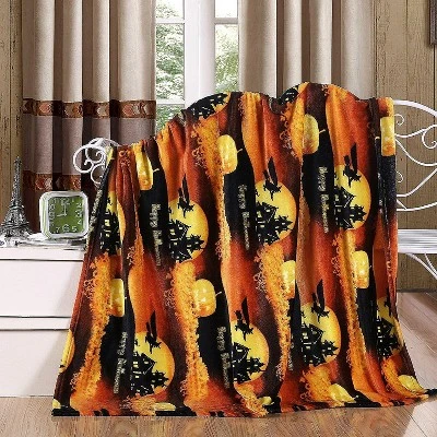 Kate Aurora Ultra Soft & Cozy Oversized Halloween Flying Witches Plush Throw Blanket Cover - 50 In. W X 60 In. L 3 Kate Aurora Ultra Soft & Cozy Oversized Halloween Flying Witches Plush Throw Blanket Cover - 50 In. W X 60 In. L