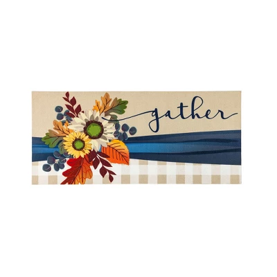 Evergreen Indoor Outdoor Doormat Bundle Set Of 5 - Frame And 4 Welcome Seasonal Inserts Halloween Pumpkin Gnome Gather Harvest Thanksgiving 3 Evergreen Indoor Outdoor Doormat Bundle Set Of 5 - Frame And 4 Welcome Seasonal Inserts Halloween Pumpkin Gnome Gather Harvest Thanksgiving