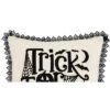 C&F Home 18" X 18" Trick Treat Black And White Embroidered Throw Halloween Pillow -Home Decor Store GUEST cd200d8e 3d60 440e 9eff 397b8fd8b662