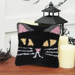 C&F Home 8" X 8" Spooky Cat Face Hooked Petite Halloween Throw Pillow 9 C&F Home 8" X 8" Spooky Cat Face Hooked Petite Halloween Throw Pillow -Home Decor Store GUEST cd4d1eb9 c5fb 4dc7 870f ded8af8d8e51