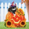 Collections Etc Adorable Halloween Kitten Outdoor Garden Stake -Home Decor Store GUEST d1748392 ee5d 432f 9da8 216727a29731