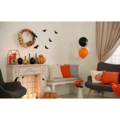 16"x16" Halloween Critters Square Throw Pillow - E By Design 16 16"x16" Halloween Critters Square Throw Pillow - E By Design -Home Decor Store GUEST d1e4211c c9ce 4406 8f9a 6fc9a7630a2a